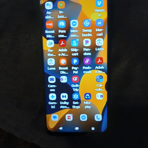 Motorola Smartphone with Black and Gold Accents - Picture 1 of 6